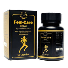 Fem - Care Ayurvedic Capsules (60 Capsules) – Daily Multi - Nutrient Formula for Health & Vitality - Ytaliti Ayurveda
