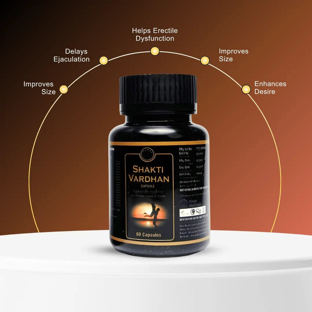 Shakti Vardhan Ayurvedic Capsules (60 Capsules) – Boost Stamina, Vitality & Overall Strength - Ytaliti Ayurveda